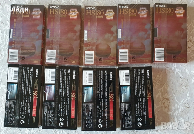 Нови видеокасети TDK, JVC, BASF, Sony, Memorex, Konica, Fuji, снимка 6 - Други жанрове - 44908708