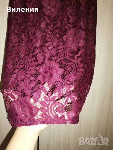 Лятна дантелена красива рокля , снимка 7 - Рокли - 30435287