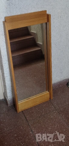 Комплект закачалка и огледало* Дърво* Стенни, снимка 3 - Закачалки - 50589481