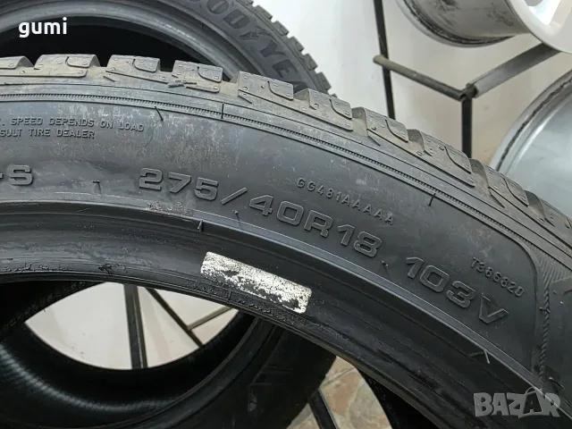 2бр зимни гуми 275/40/18 GOODYEAR L06525, снимка 4 - Гуми и джанти - 55783988
