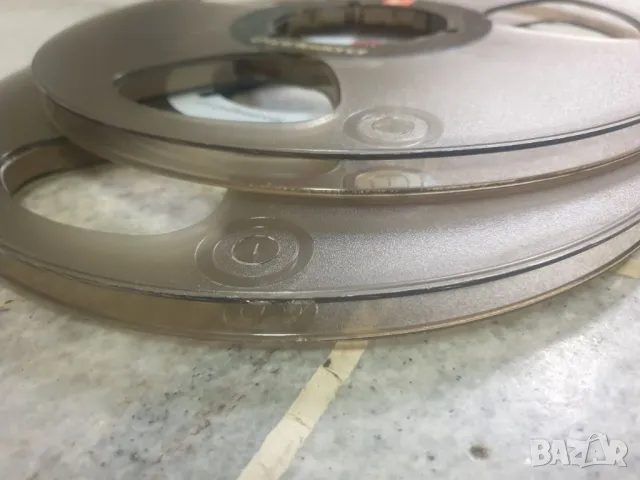 Лот от две пластмасови магнетофонни ролки 26,5см. Двете за 80лв. За наб отвор., снимка 3 - Декове - 47820580