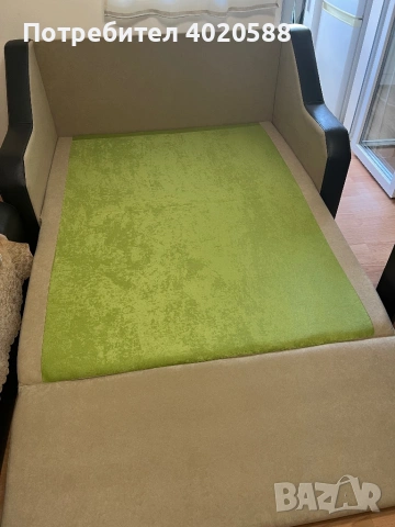 Двуместен диван с функция сън, снимка 3 - Дивани и мека мебел - 54327796