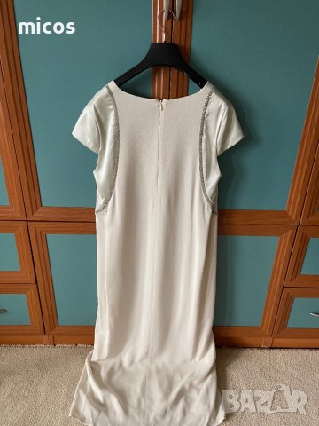 Fabiana Filippi,оригинал,100% естествена коприна чисто нова рокля с джобчета, снимка 3 - Рокли - 40029922