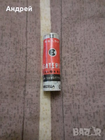 Стара батерия за транзистори R6, снимка 1 - Други ценни предмети - 30921438
