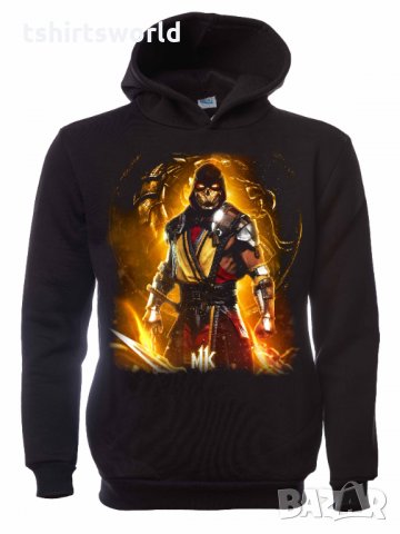 Нов мъжки суичър с дигитален печат Mortal Kombat, MK, видеоигра, снимка 5 - Суичъри - 31742185