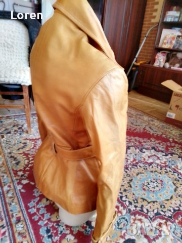 Дамско яке от естествена кожа , снимка 5 - Якета - 39571327