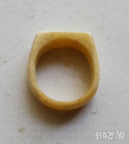 Пръстен - слонова кост, снимка 1