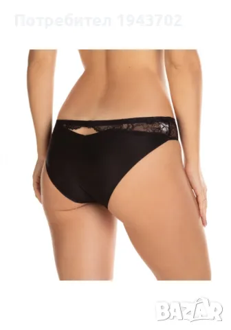 Черни дамски бикини 5006, снимка 2 - Бельо - 48299257