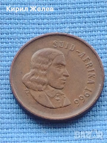 Две монети 1/2 динарий 1977г. Тунис - 1 цент 1966г. Африка 41174, снимка 8 - Нумизматика и бонистика - 42774772