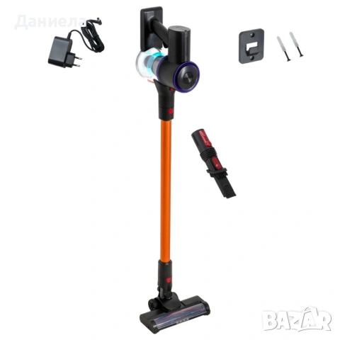 Безжична прахосмукачка с LED дисплей и EPA H12 филтър – до 35 минути непрекъсната работа