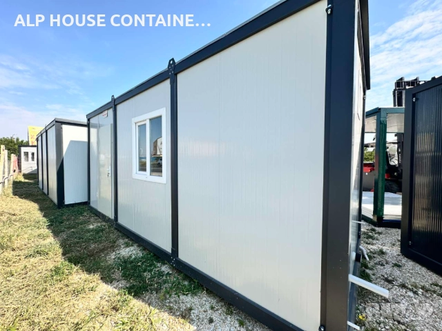 Жилищен контейнер 600х240 | Санитарен възел, Контейнер за живеене, Офис, Склад, Магазин, снимка 1