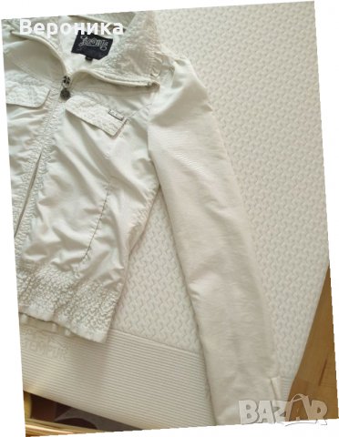 Бяло тънко яке, снимка 5 - Якета - 29433209