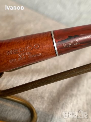 лула medico VFQ delect briar, снимка 3 - Лули - 44355844