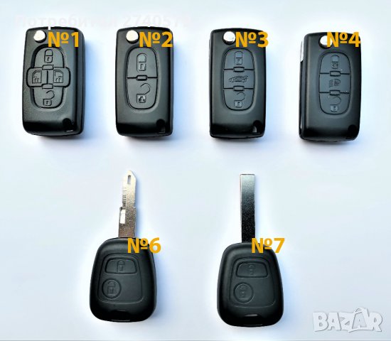 Citroen Ситроен - Нов ключ кутийка , снимка 2 - Аксесоари и консумативи - 29427817