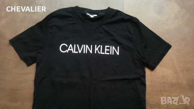 CALVIN CLEIN Mens T-Shirt Размер S мъжка тениска 34-66, снимка 2 - Тениски - 49527791