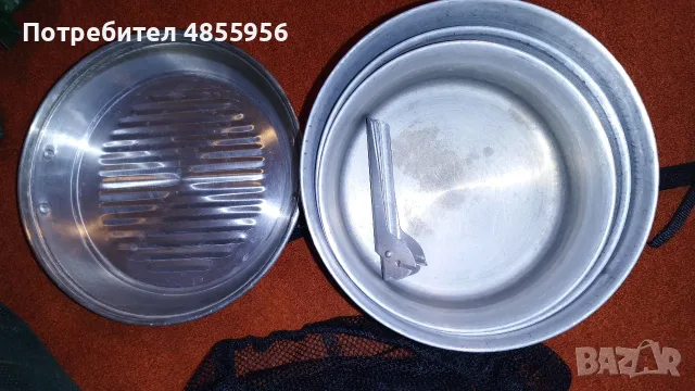 Къмпинг Тенджери - алуминиум, снимка 9 - Газови котлони - 56233268