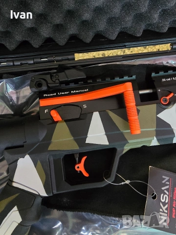 Въздушна пушка PCP Niksan Tacto 5,5, снимка 5 - Въздушно оръжие - 54341213