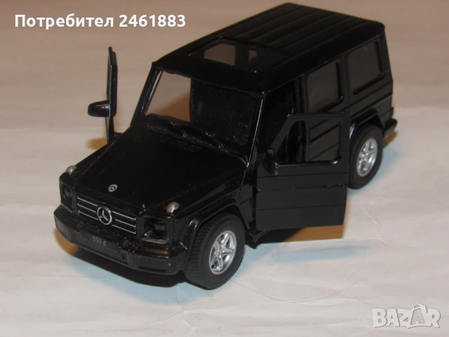 1/42 метална колекционерска количка Mercedes Benz G Klasse (G350D).