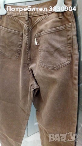 Vingar Basic Jeans, кафяв цвят, 100% памук, снимка 6 - Дънки - 42204288