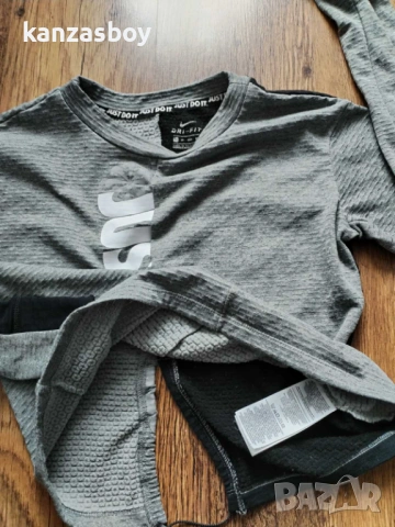 Nike W NK ICNCLSH SPHR TOP CREW - дамска термо блуза ХС, снимка 8 - Блузи с дълъг ръкав и пуловери - 53342011