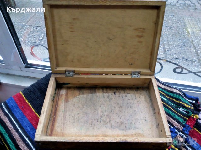 Автентична Дървена Кутия от царско време!, снимка 3 - Антикварни и старинни предмети - 35131650