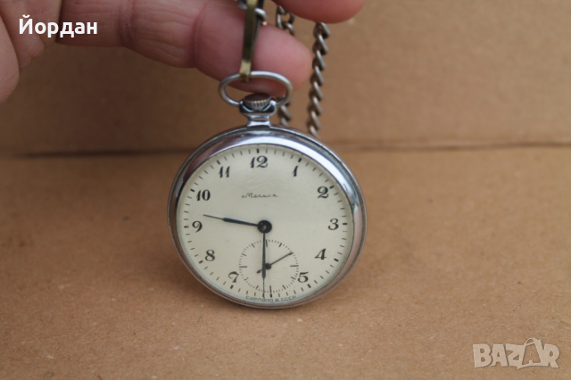 Руски часовник Мълния , снимка 4 - Джобни - 36428784