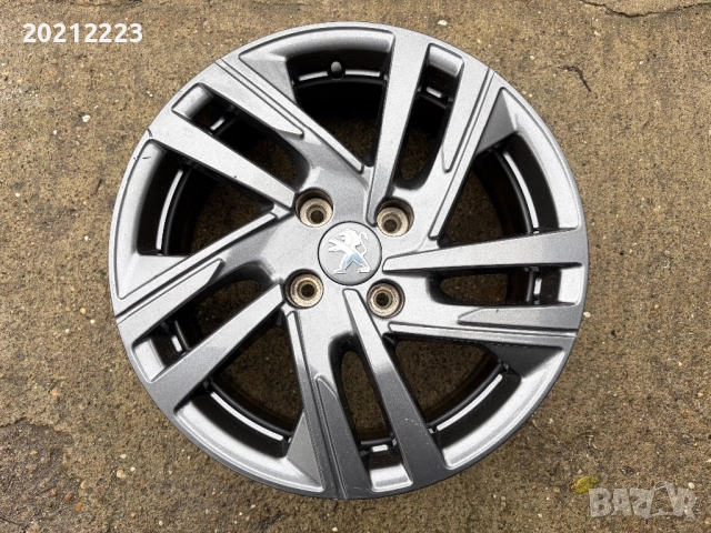 1 брой алуминиева джанта за Peugeot 208  16, снимка 7 - Гуми и джанти - 52698417