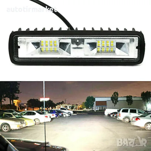 LED халоген 16 диода 48w – GUN1107, снимка 2 - Аксесоари и консумативи - 56052421