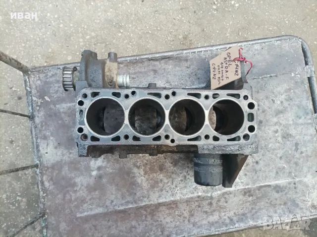 Цилиндров блок за Опел Астра ф 1.4 бензин. 60 кс. 93 год. C14NZ. 