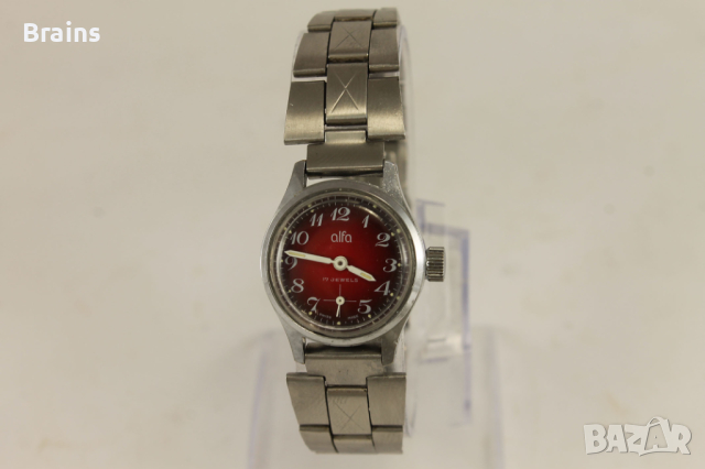 Швейцарски Дамски Часовник ALFA Отлично Работещ, снимка 1 - Антикварни и старинни предмети - 44711855