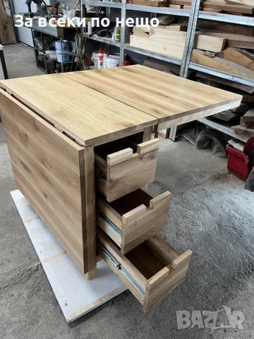 Ръчно Изработена Сгъваема Маса