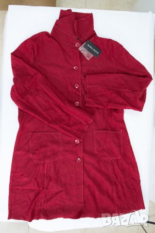 Дамско червено палто марка Bella Blue , снимка 3 - Палта, манта - 38382456