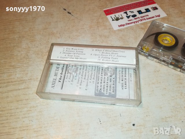 AXEL RUDI PELL-АУДИОКАСЕТА 2409211739, снимка 14 - Аудио касети - 34242416