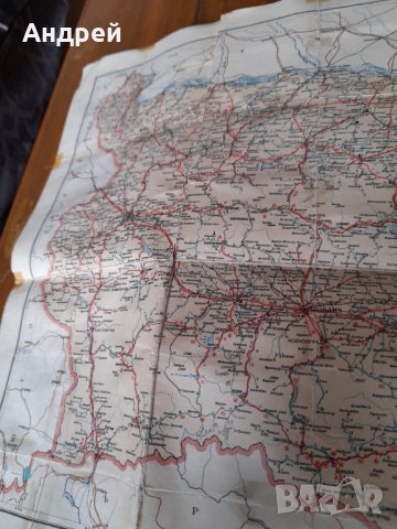 Стара карта на България, снимка 3 - Други ценни предмети - 44311136