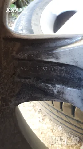 Джанти с гуми за Порше/Ауди/VW 18/5x130, снимка 3 - Гуми и джанти - 47377718