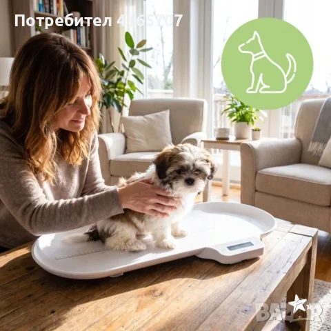 Електронна бебешка везна - За следене на теглото на вашето бебе, снимка 3 - Други - 55729844