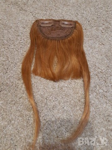 Нов медено рус бретон от естествена човешка коса - мод.2 , снимка 3 - Аксесоари за коса - 27252752