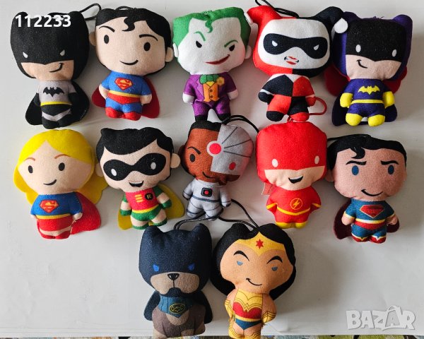 DC Comics McDonald's-Мак Доналдс, снимка 1 - Плюшени играчки - 42714244