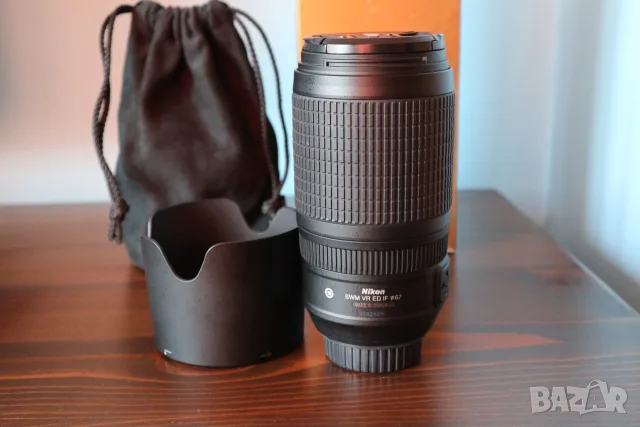 Nikon AF-S 70-300mm f  4.5-5.6  ED VR II, снимка 4 - Обективи и филтри - 56205686