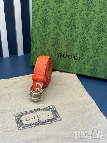 колани от естествена кожа в кутия gucci , снимка 6 - Колани - 50595911
