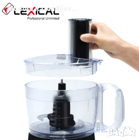 Многофункционален кухненски робот 9 в 1 Lexical LFP-3203, снимка 4 - Кухненски роботи - 51265866