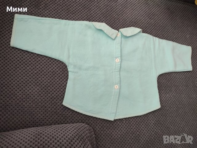 Синя блузка, снимка 2 - Бебешки блузки - 37246518