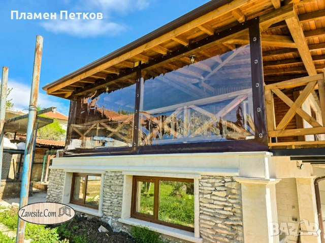 Изработка на Ветроупорни завеси, Врати за навеси, Беседки и Навеси!, снимка 3 - Ремонти на къщи - 54147161