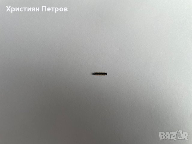Конектор / Букса 34 pin мъжки на LCD лентот кабел за Samsung Galaxy J3 2017, снимка 2 - Резервни части за телефони - 44501079