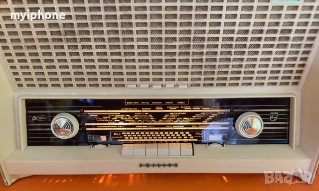  Ретро Радио Philips Работещо, снимка 3 - Антикварни и старинни предмети - 50071990