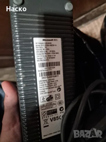 xbox 360 + зарядно за части, снимка 2 - Xbox конзоли - 50222594