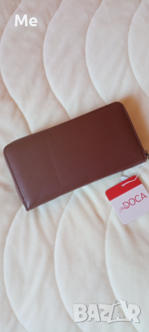 DOCA НОВ портфейл кафяв, снимка 2 - Портфейли, портмонета - 44635517