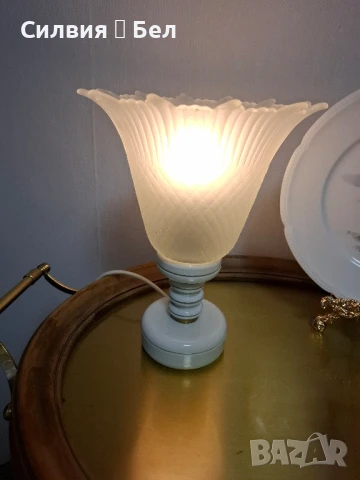 Винтидж лампа, снимка 9 - Настолни лампи - 51267456