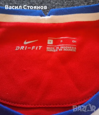 Чили / Chile Nike 2020-21 Home shirt - размер S, снимка 3 - Фен артикули - 50822545