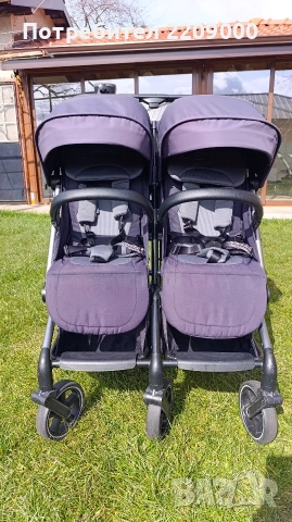 количка за близнаци Easy Go Echo